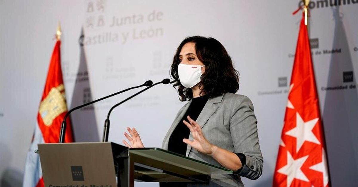 Ayuso anuncia el cierre de Madrid durante los dos próximos puentes