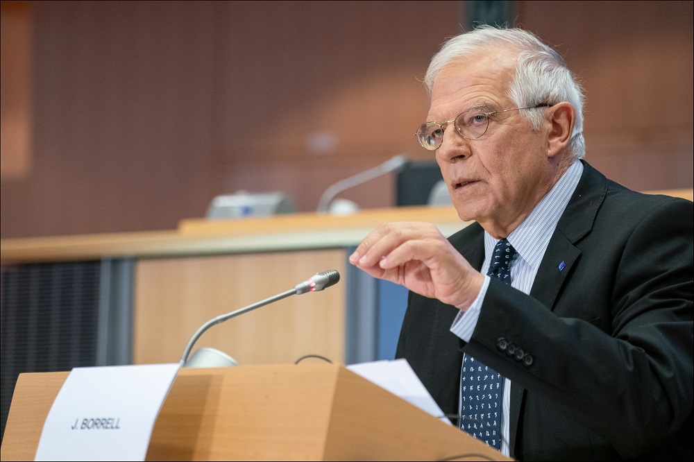 Borrell, sobre un posible ataque militar ruso a Kiev: "La UE apoyará firmemente a Ucrania"