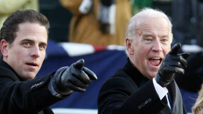 Los medios silencian los presuntos escándalos del hijo de Joe Biden
