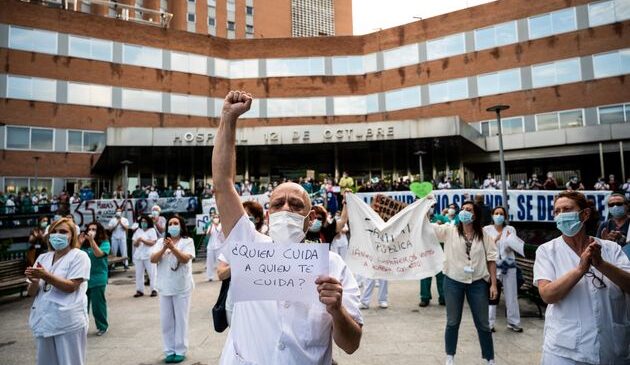Este martes tiene lugar la primera huelga sanitaria nacional en 25 años