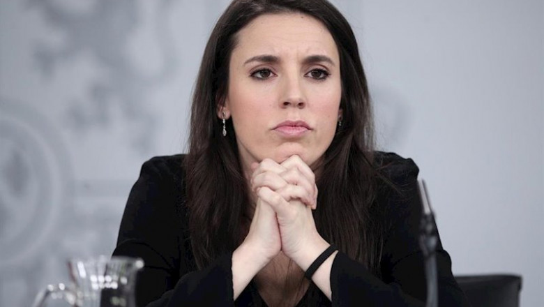 Irene Montero anuncia la derogación de la actual Ley del Aborto de 2015