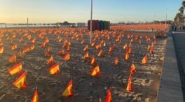 El Gobierno valenciano estudia sancionar por las banderas en homenaje a las víctimas del coronavirus