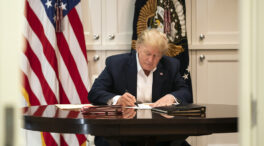 Trump sale del hospital: "No le temáis al virus"