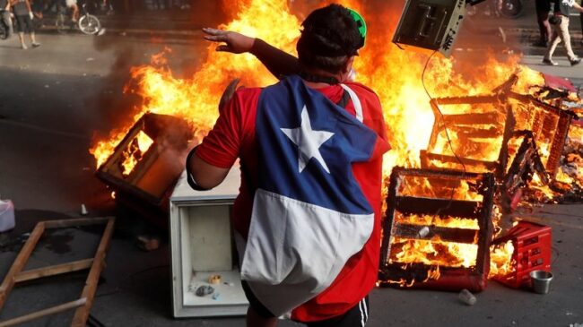 El Gobierno de Chile rechaza indultar a quienes cometieron delitos durante las protestas