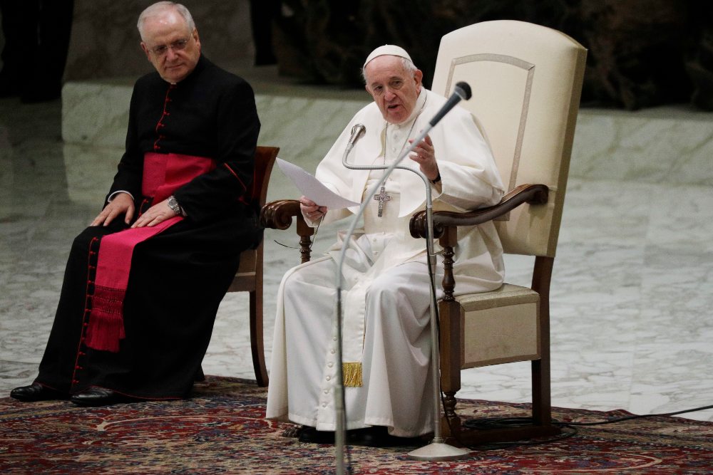 El papa Francisco defiende el matrimonio civil entre «personas homosexuales»