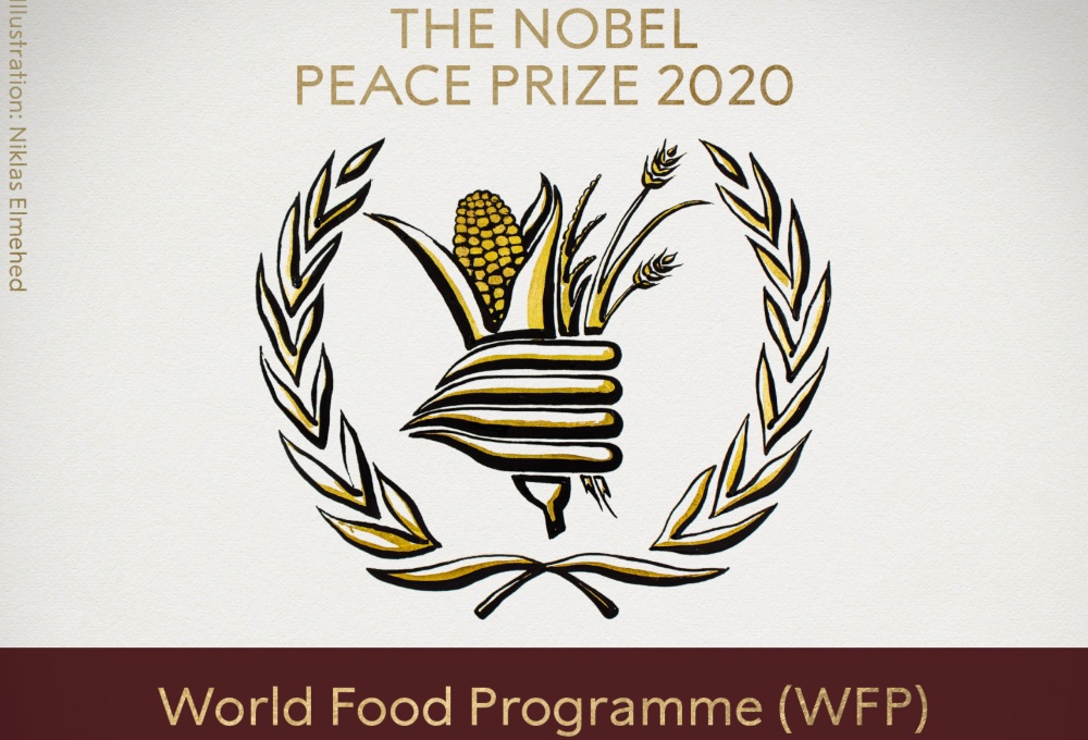 El Programa Mundial de Alimentos de la ONU gana el premio Nobel de la Paz 2020