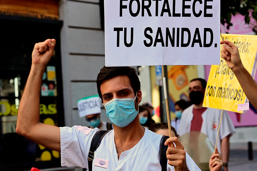 El sindicato Amyts vuelve a convocar una huelga de médicos en Madrid