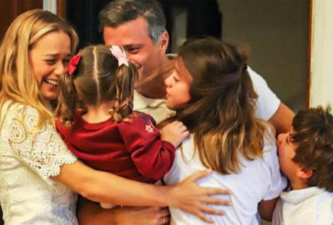 Leopoldo López ya se encuentra en España