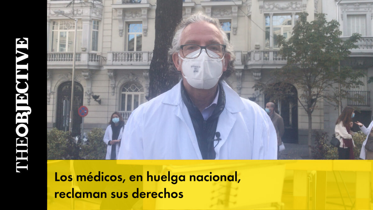 Los médicos, en huelga nacional, reclaman sus derechos