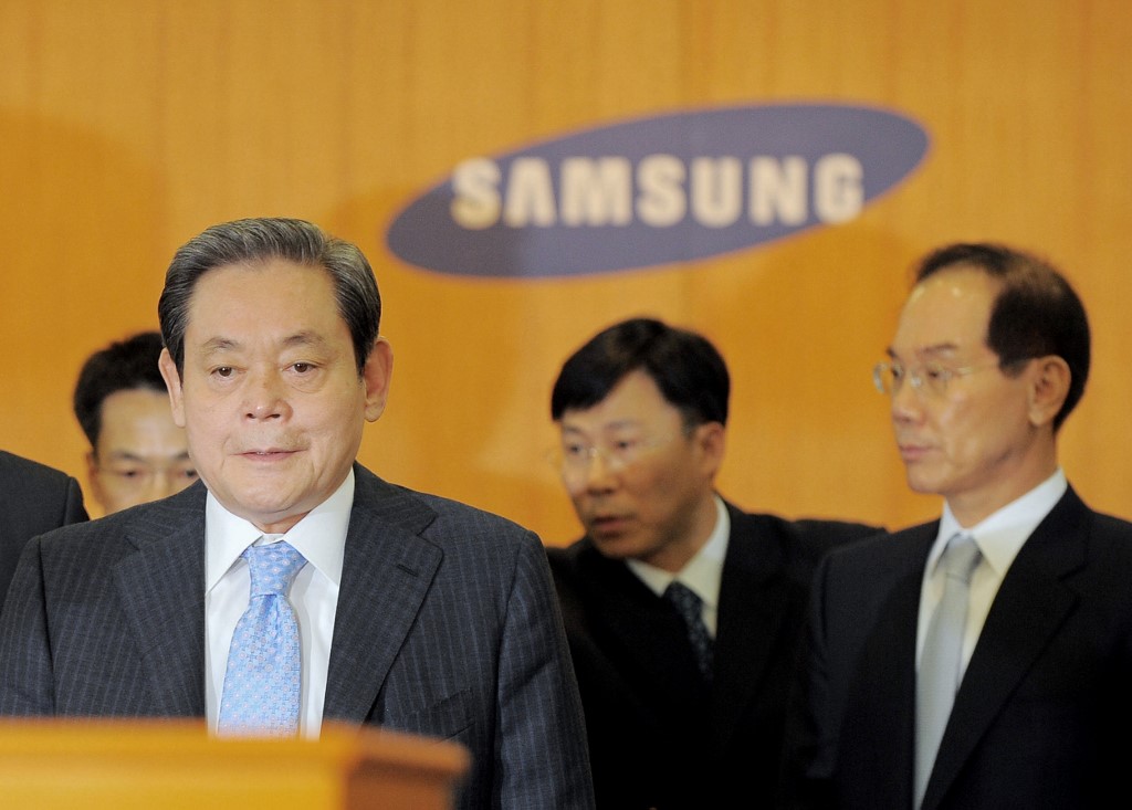Muere el presidente de Samsung, Lee Kun-hee