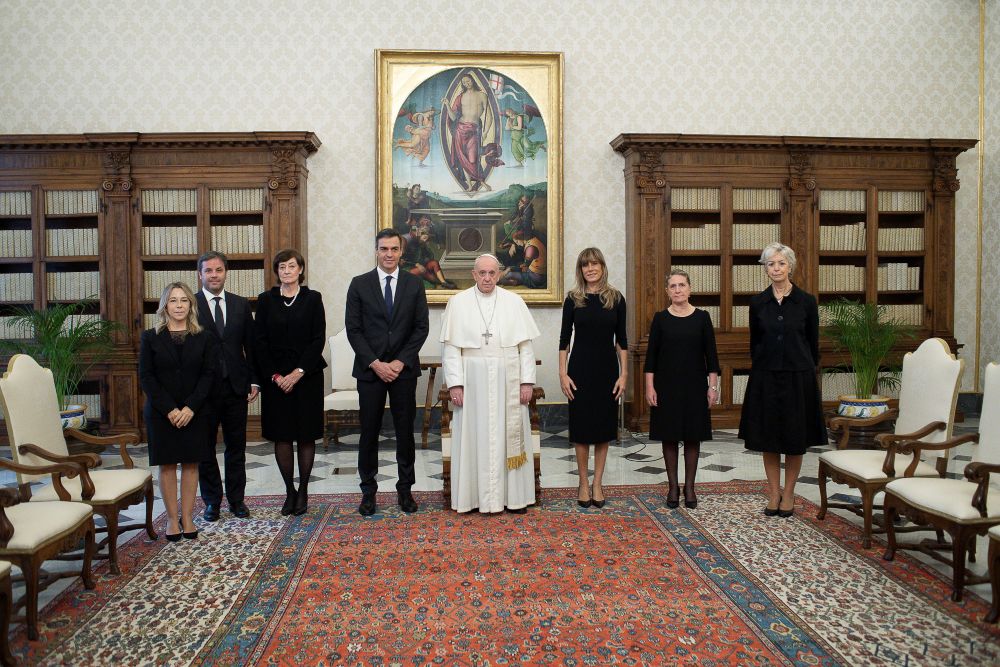 Pedro Sánchez y el papa Francisco se reúnen por primera vez en el Vaticano
