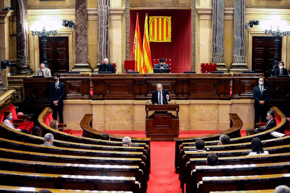 Torrent anuncia elecciones en Cataluña para el 14 de febrero si antes no hay investidura