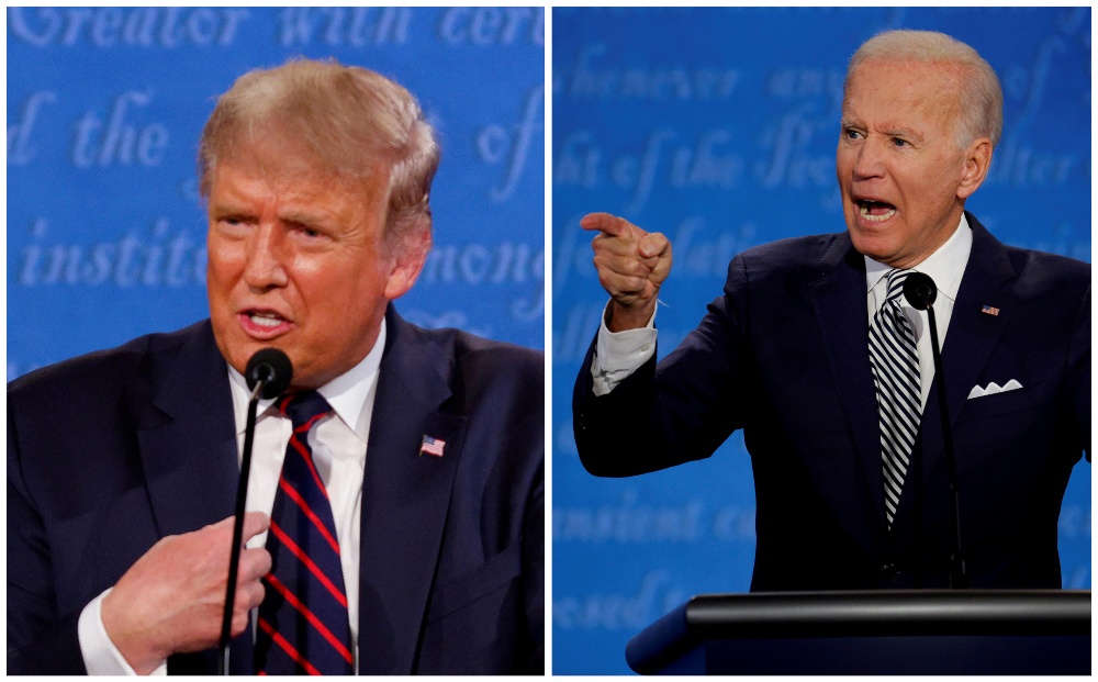 Trump rechaza un debate virtual con Biden porque se niega a que «le corten cuando quieran»