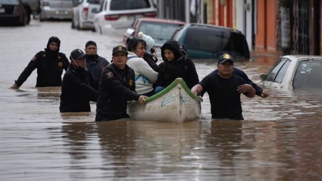 México agradece la ayuda de España tras los daños causados por el ciclón Eta