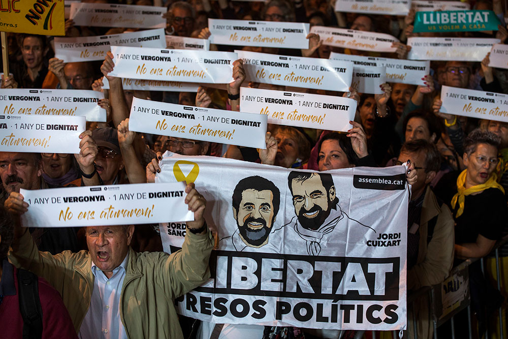 Amnistía Internacional pide la «libertad incondicional» de los Jordis