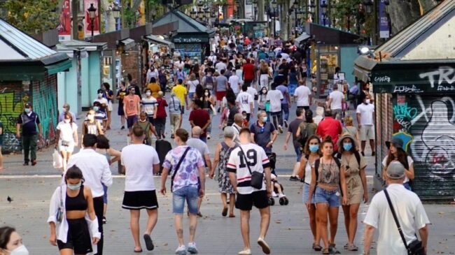 La velocidad de contagio vuelve a subir en Cataluña