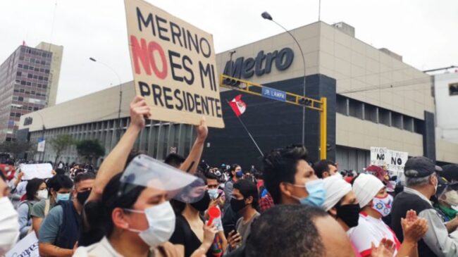 Perú: la crisis por el hartazgo ante la clase política