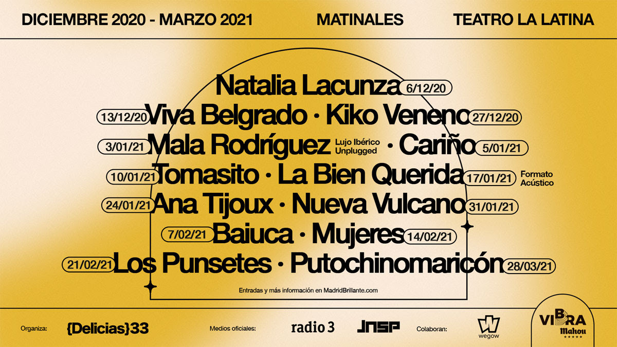 Nace Madrid Brillante: un festival matinal para volver a disfrutar de la música en directo
