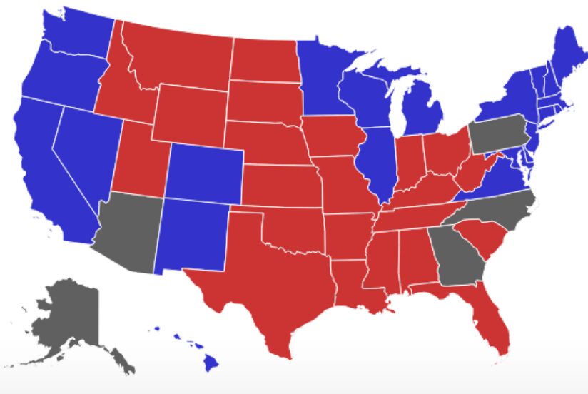 Una web electoral de referencia le ‘arrebata’ la victoria a Joe Biden