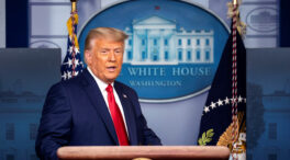 Trump afirma que dejará el cargo si los electores votan por Biden pero insiste en sus acusaciones de fraude