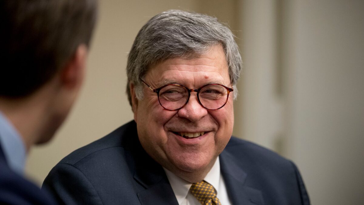 Bill Barr también pasa página