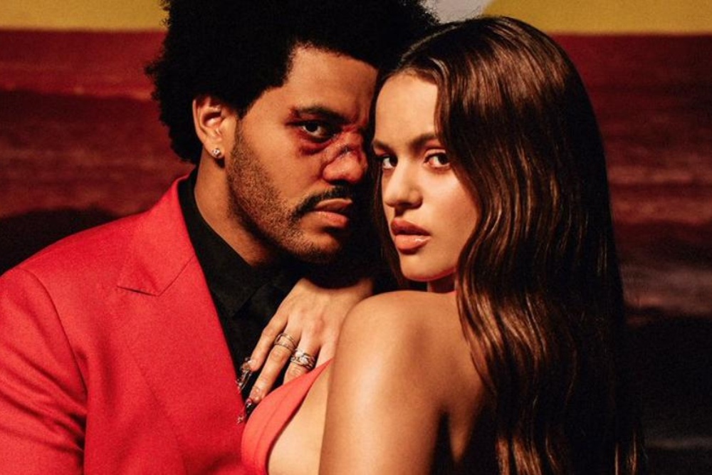 Rosalía y The Weeknd lanzan un remix de 'Blinding lights'
