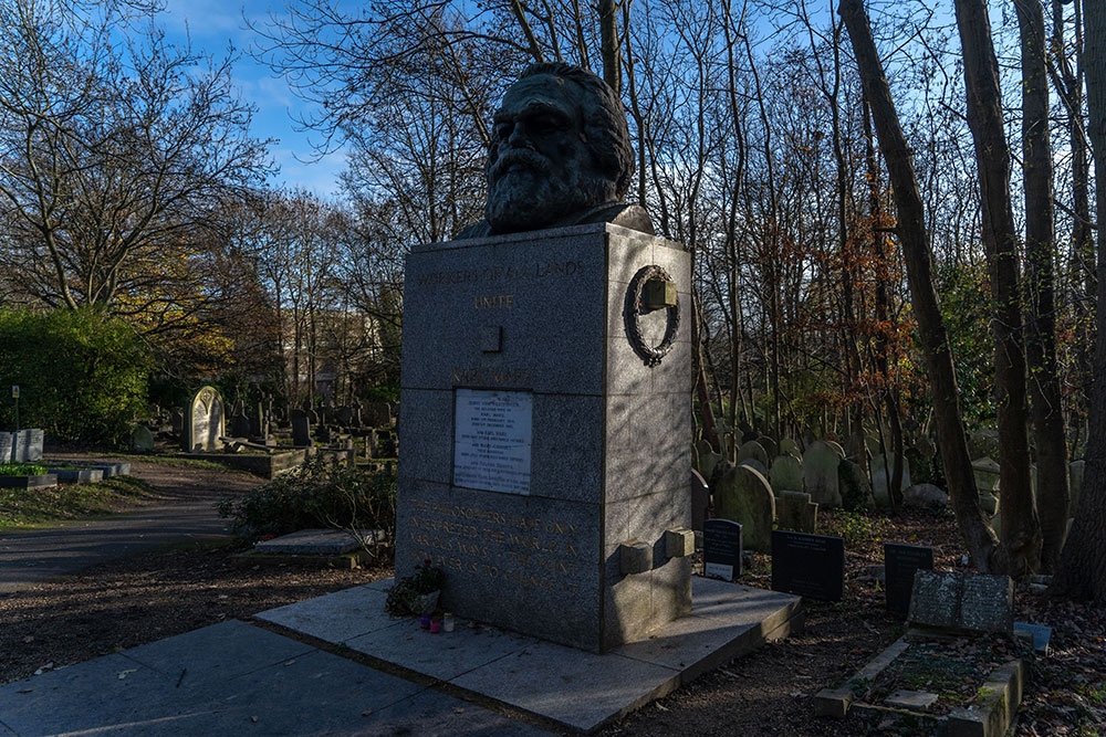 El cambio climático amenaza cementerio londinense donde está enterrado Marx