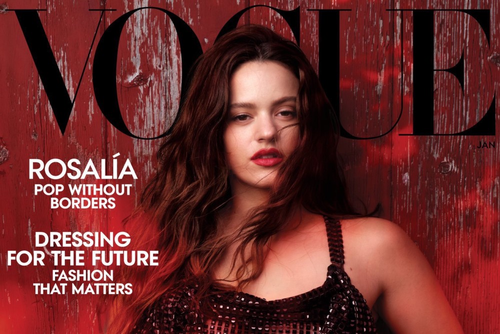 Rosalía, portada de ‘Vogue’ EEUU como una de las mujeres de 2021 con fotos de Annie Leibovitz