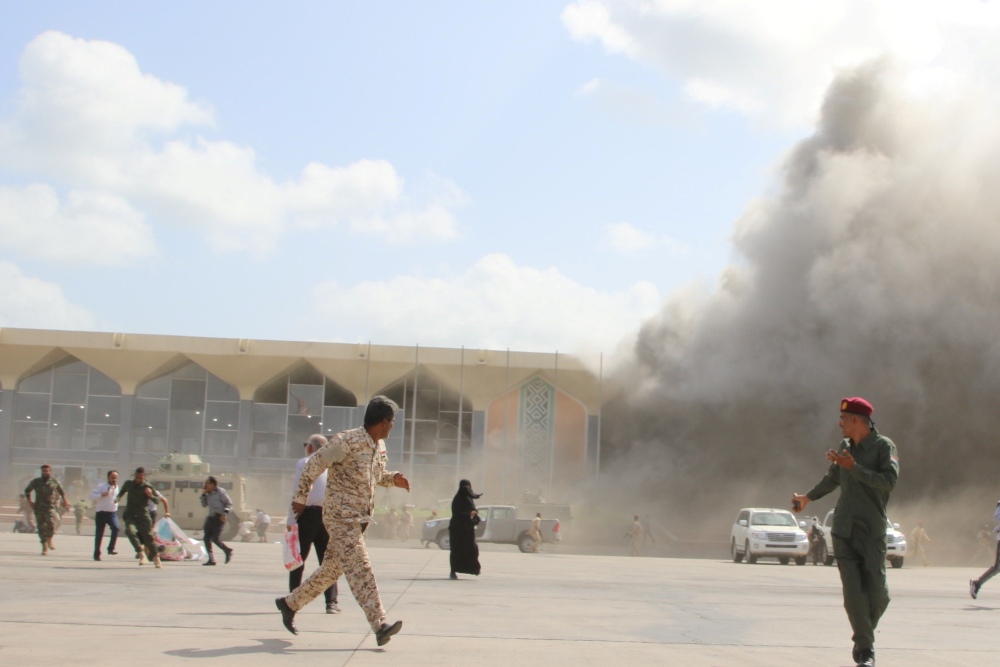 Un atentado en un aeropuerto de Yemen deja al menos 22 muertos
