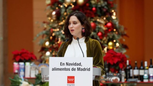 Ayuso confirma que Madrid no cerrará durante las Navidades