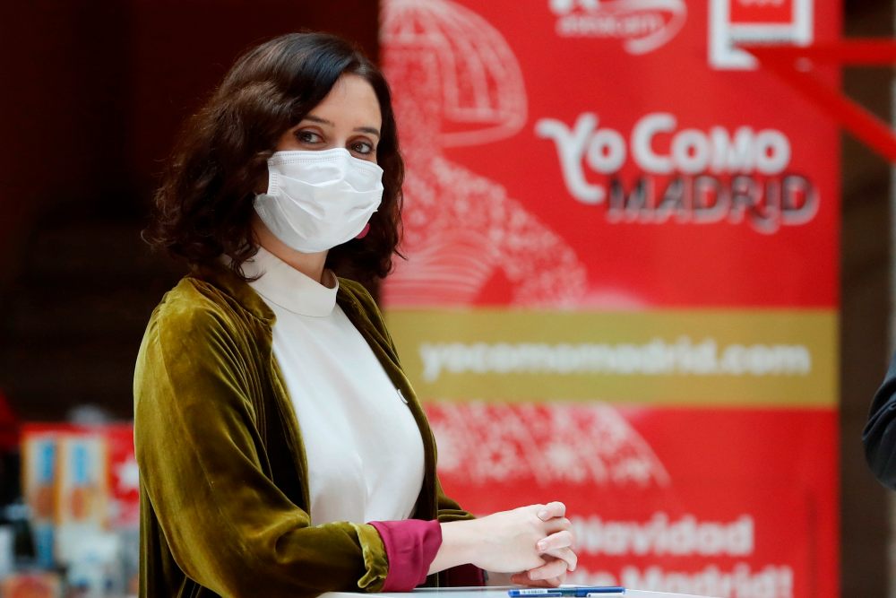 Ayuso defiende que no va a impedir que «los ciudadanos entren o salgan» de Madrid en Navidad