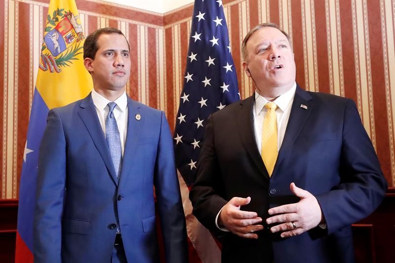 EE.UU. pide a sus aliados que sigan apoyando a Guaidó tras la «farsa electoral»