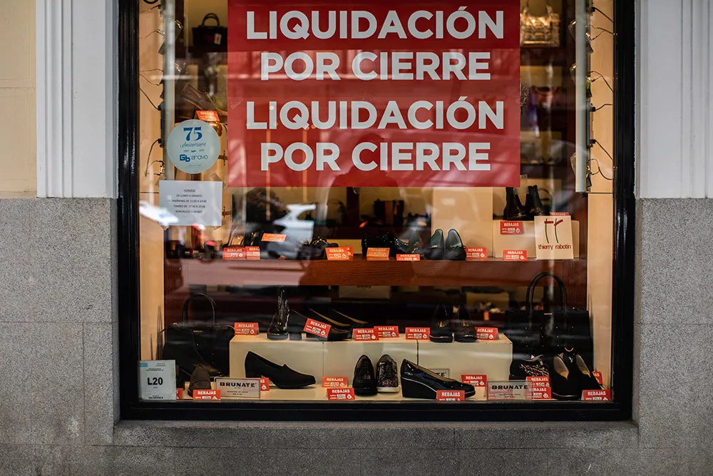 Las ventas del comercio minorista caen en noviembre un 5,8% a pesar del Black Friday