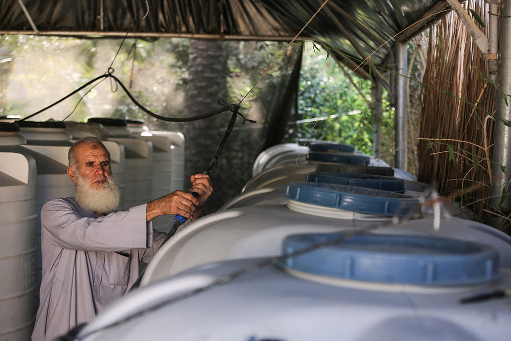 Una empresa israelí extrae agua del aire de Gaza