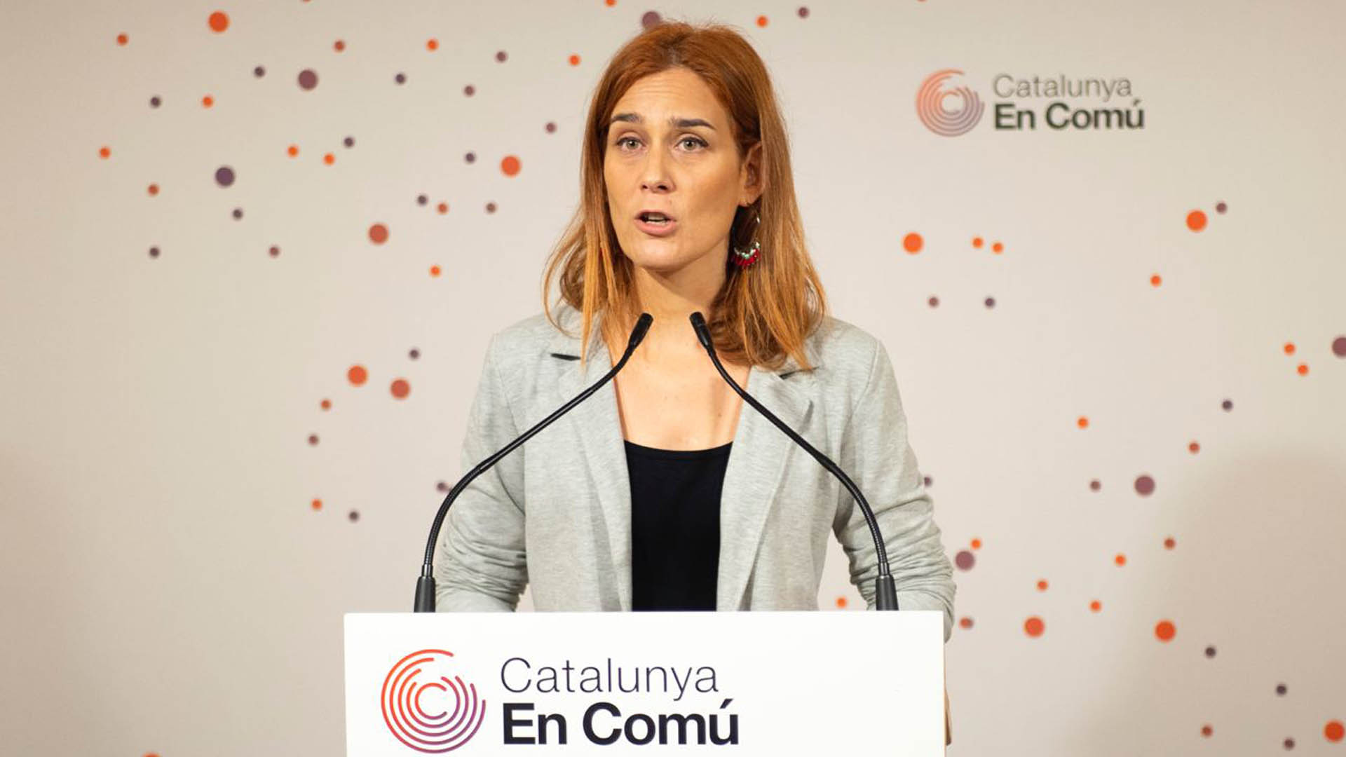 Jéssica Albiach: «Es el momento de que Junts per Catalunya se quede fuera del Gobierno»