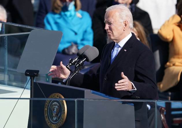 Joe Biden jura el cargo como presidente de los Estados Unidos