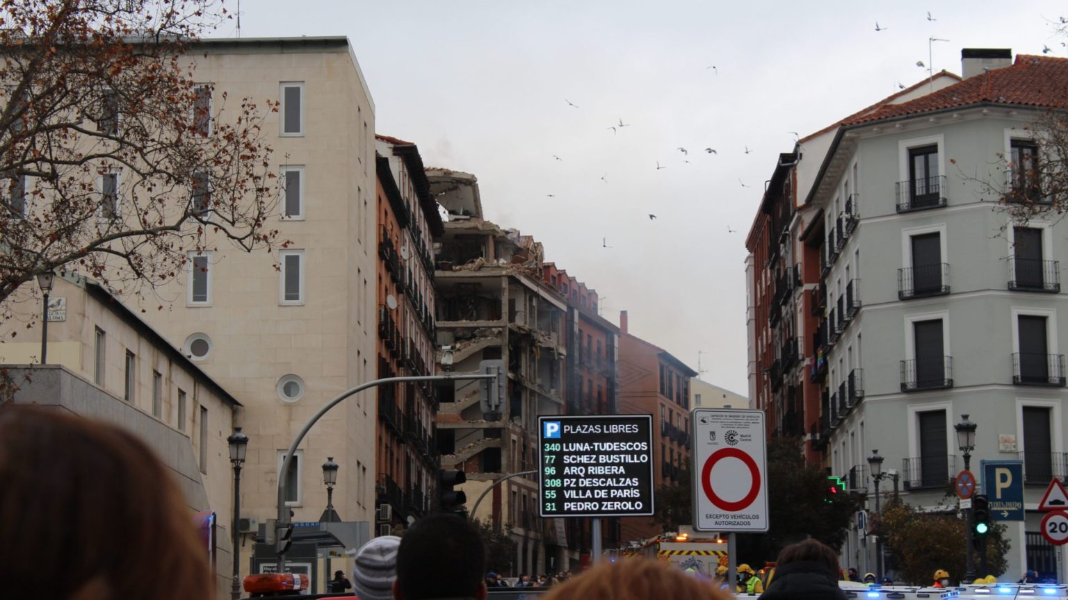 Crónica de una explosión en Madrid