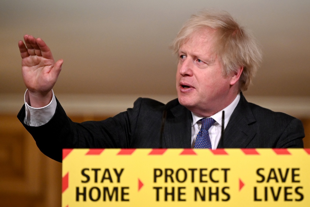 Boris Johnson afirma que la cepa británica podría ser más mortal