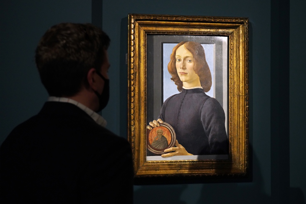 Un retrato de Botticelli alcanza los 92 millones de dólares en una subasta