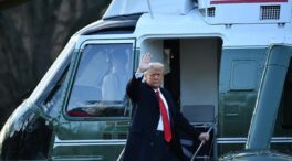 Donald Trump abandona la Casa Blanca