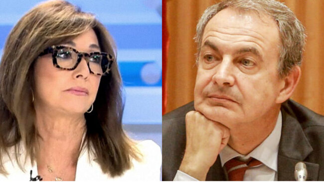 El zasca en directo de Ana Rosa a Zapatero