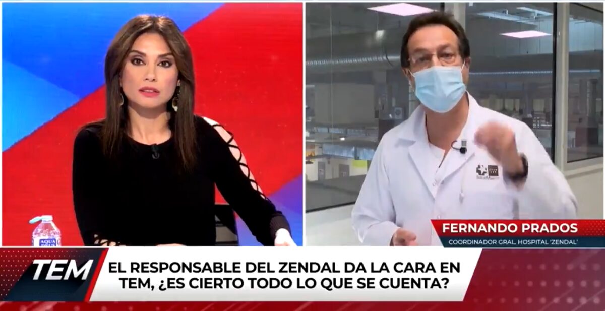 Marta Flich cuestiona la eficacia del Hospital Isabel Zendal y le dejan sin palabras
