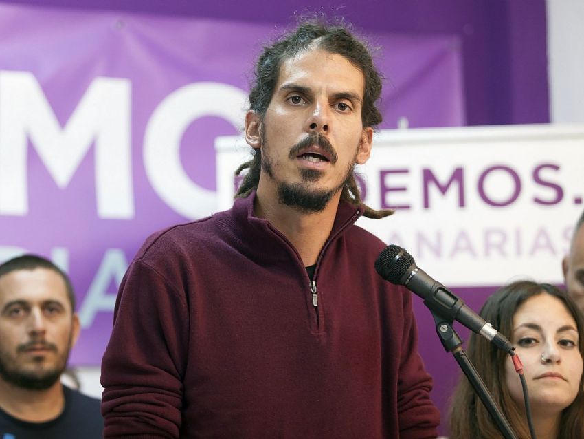 Alberto Rodríguez (Podemos) niega ante el Supremo haber pateado a un policía