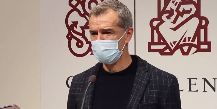 Toni Cantó presenta su renuncia al acta de diputado en las Cortes Valencianas