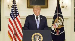 Trump acepta la certificación de Biden y condena los disturbios en el Capitolio