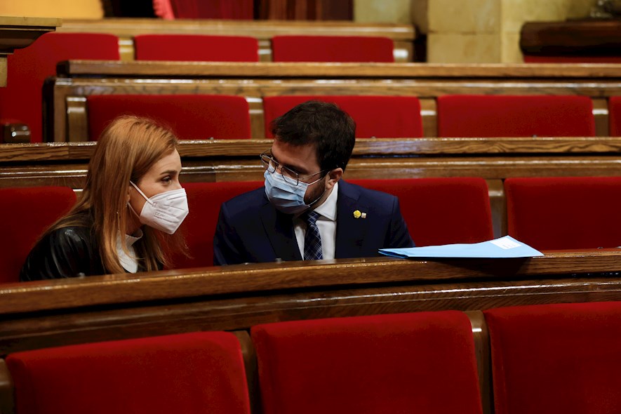 Los Comunes lanzan un ultimátum a ERC para que no les ningunee en los Presupuestos catalanes