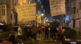 Manifestación en Gran Canaria contra la inmigración y la gestión del Gobierno de Sánchez