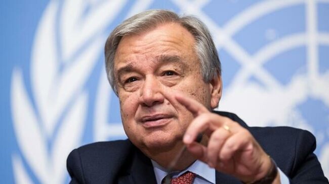 El jefe de la ONU acusa a los países ricos de "nacionalismo de vacunas"