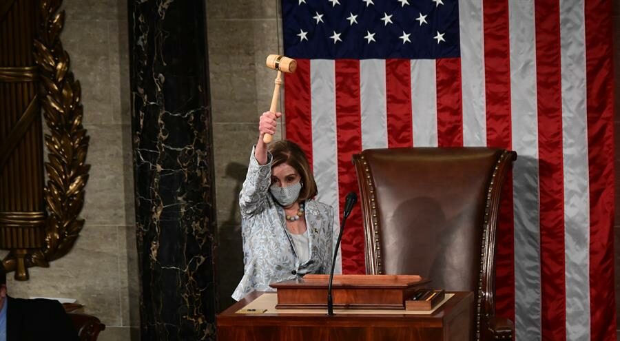 Nancy Pelosi es reelegida como presidenta de la Cámara Baja de EE.UU.