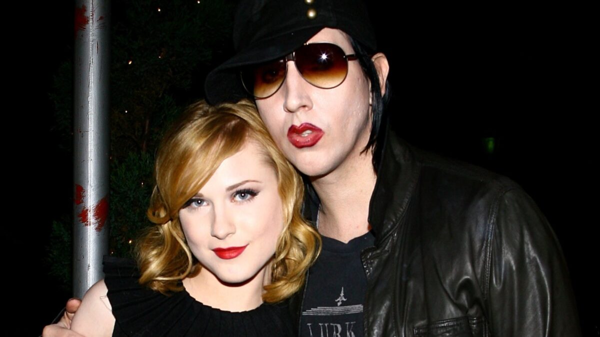 Marilyn Manson, acusado de abusos sexuales por su expareja, la actriz Evan Rachel Wood